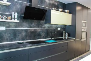 Kuchynské linky, moderné kuchyne.